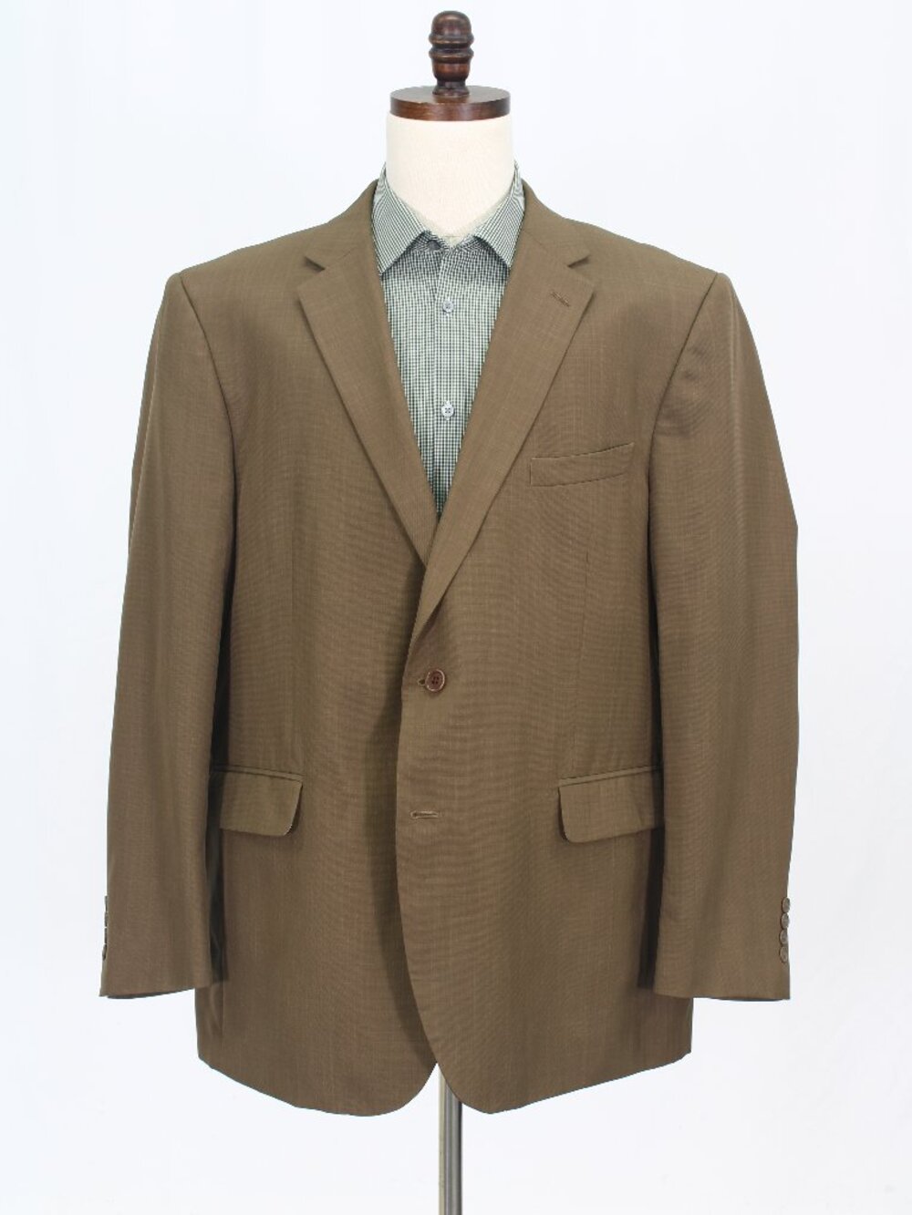 Tallia 46L Brown Blazer Sport Coat Jacket 3-Button Solid W713